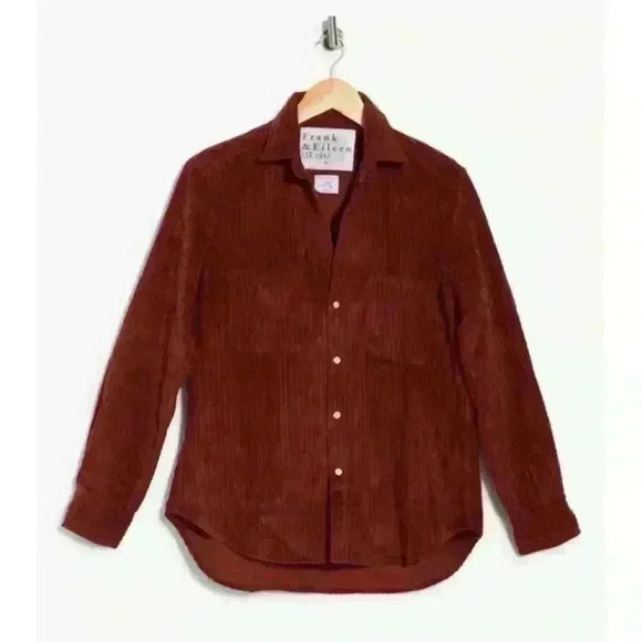 NWOT  Frank & Eileen Corduroy Button-Up Shirt - Picture 1 of 13